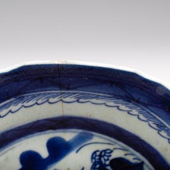 MATSERVIS, 46 delar snarlika, porslin, Kina, 1700-/1800-tal.