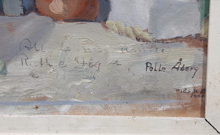 PELLE ÅBERG, olja, sign och dat.