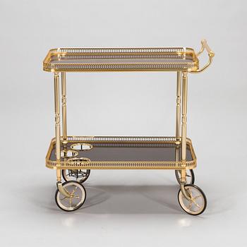 A 1970s serving trolley.