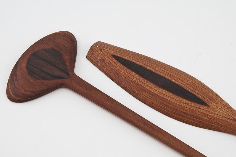 Tapio Wirkkala, SALAD SERVERS, TWO PCS.