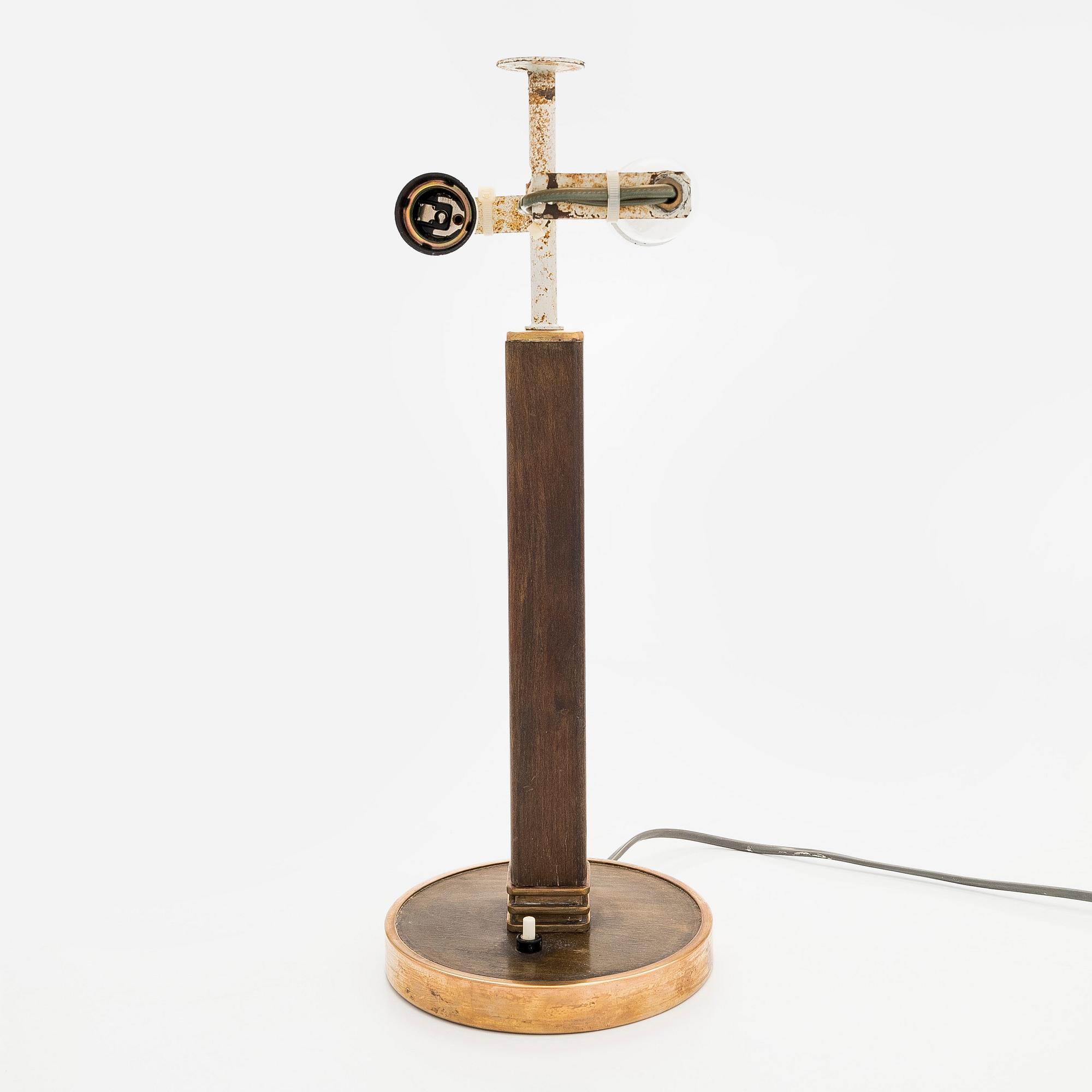 Paavo Tynell, Table lamp, model 5066 for Taito, 1940s.