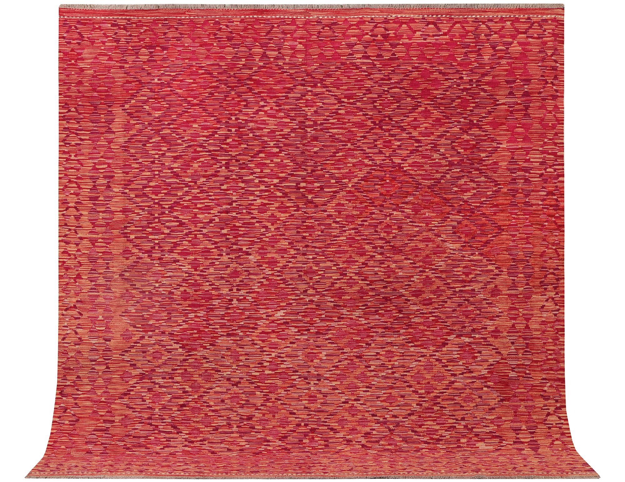 A Kilim rug, c. 200 x 199 cm.