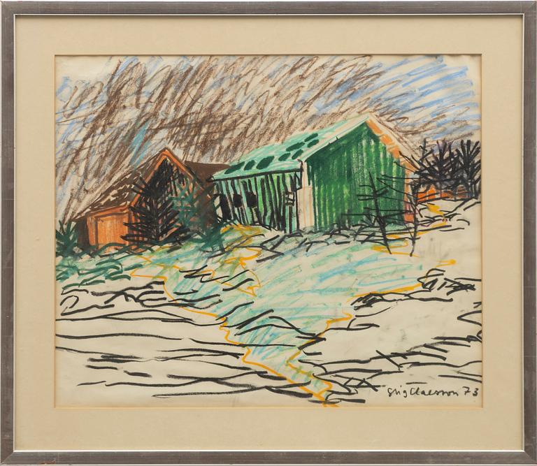 Stig (Slas) Claesson, The green barn.