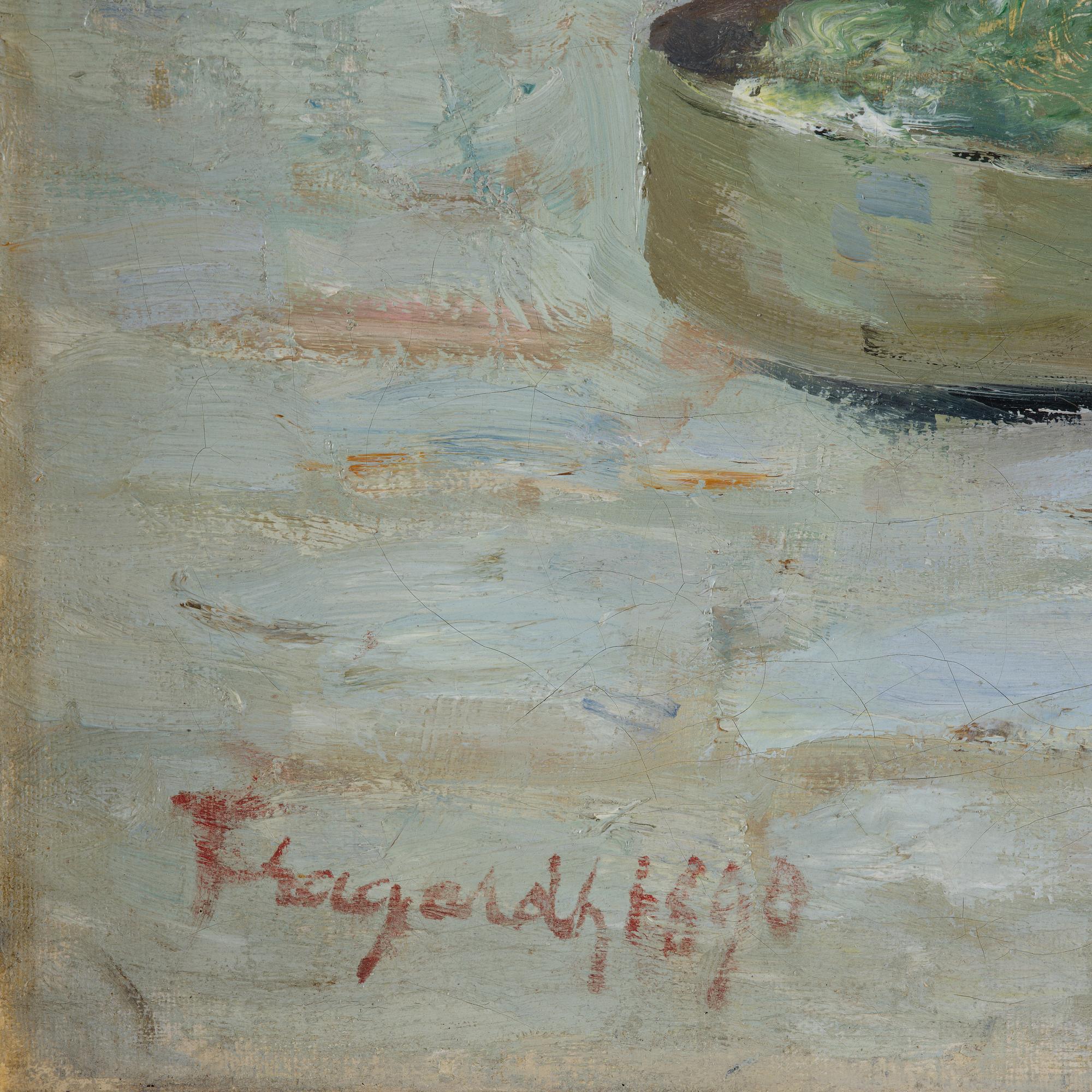 Carl Trägårdh, Pecking chickens.