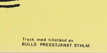 Mumin, Offsetaffisch, "Är ni primadonnan ?".