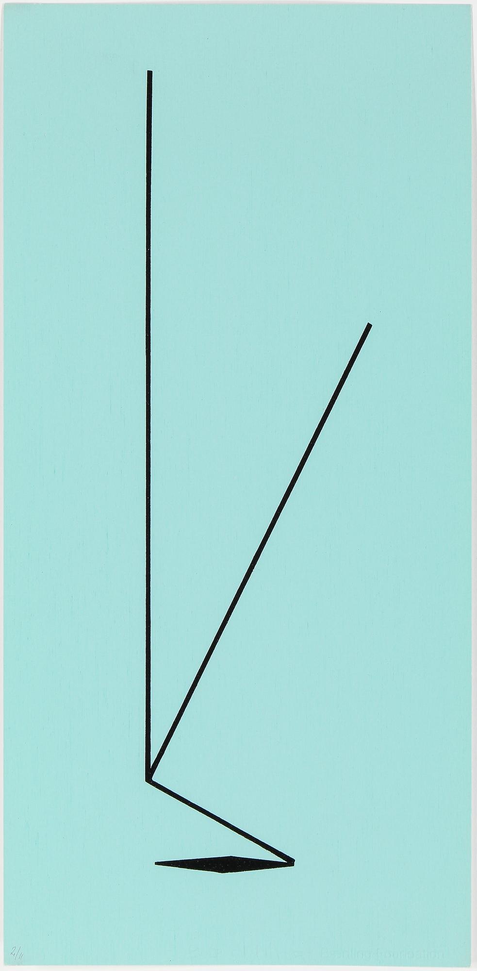 OLLE BAERTLING, färgserigrafi, stämpelsignerad (blindstämpel), Baertling Foundation, numrerad med blyerts 2/11.