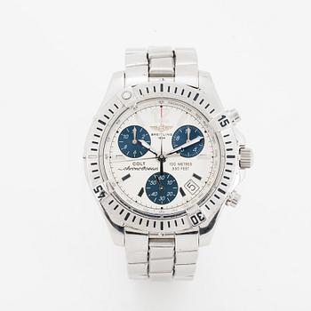 Breitling, Chrono Colt Ocean (100 Metres/330 Feet), Chronometre, wristwatch, chronograph, 37,6 mm.