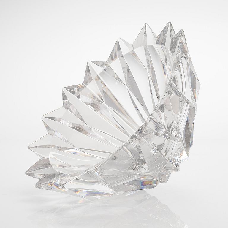 Aimo Okkolin, A 'Water lily' bowl, signed Aimo Okkolin Riihimäen Lasi Oy.