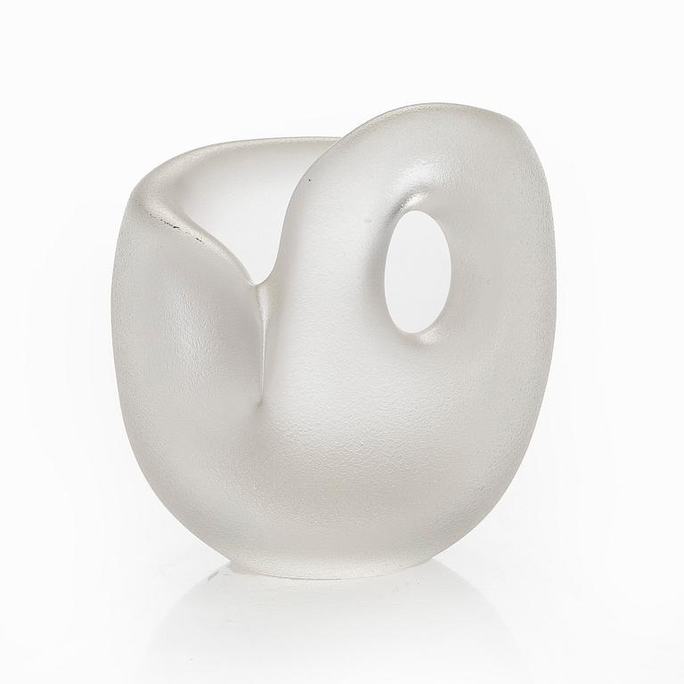 Timo Sarpaneva, sculpture, glass, 'Hiidenkirnu', Iittala.