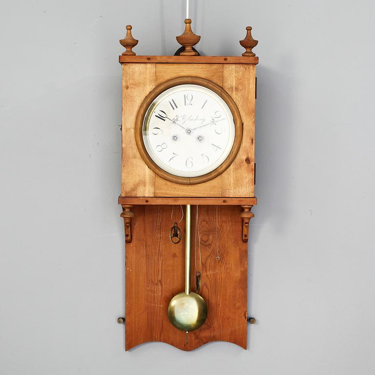 LODREGULATORUR, 1800/1900-tal. Urtavlan märkt K Glasberg.