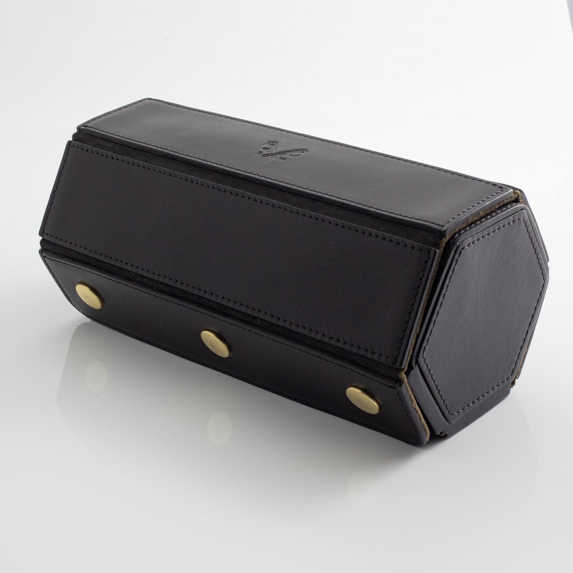 Bennett Winch, travel case, Triple Watch Roll.