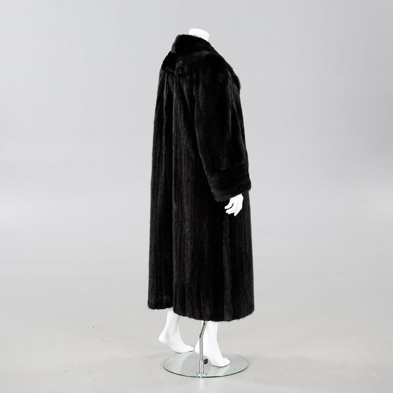 A mink fur coat.