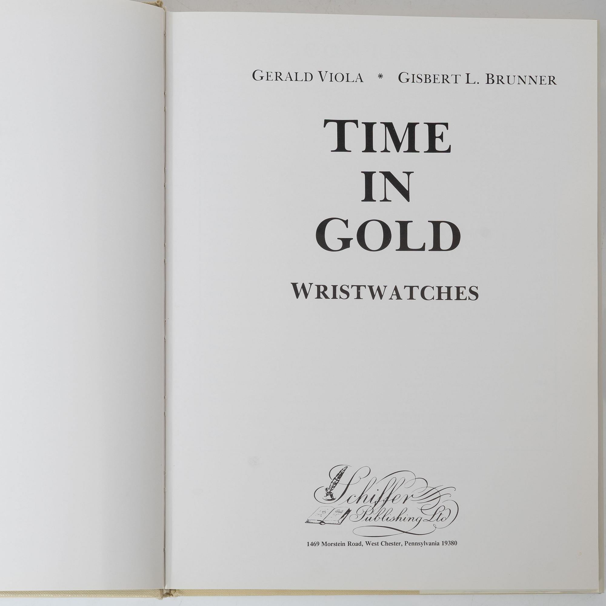 Collection of watch literature, 5 books including Omega Sportswatches by John Goldberger.