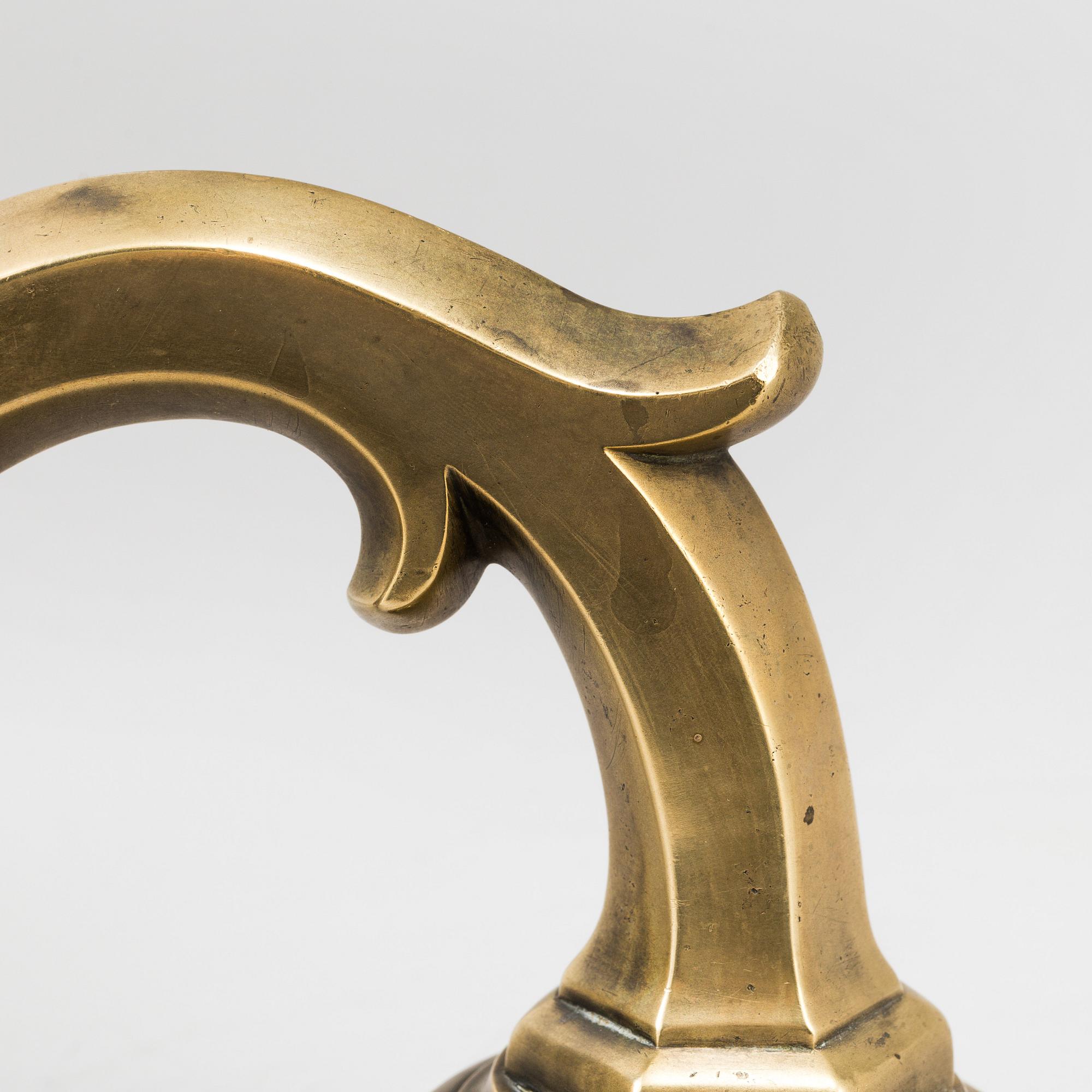 A bronze baroque wall sconce 17/18th century.