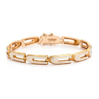 Juhani Linnovaara, armband, 14K guld. Lapponia 1979.