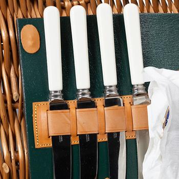 Mulberry, Picnic basket, England, early 20th century.