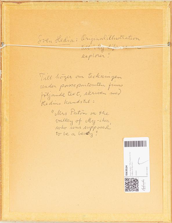 Sven Hedin, "Mrs Putön in the valley of My-chu".