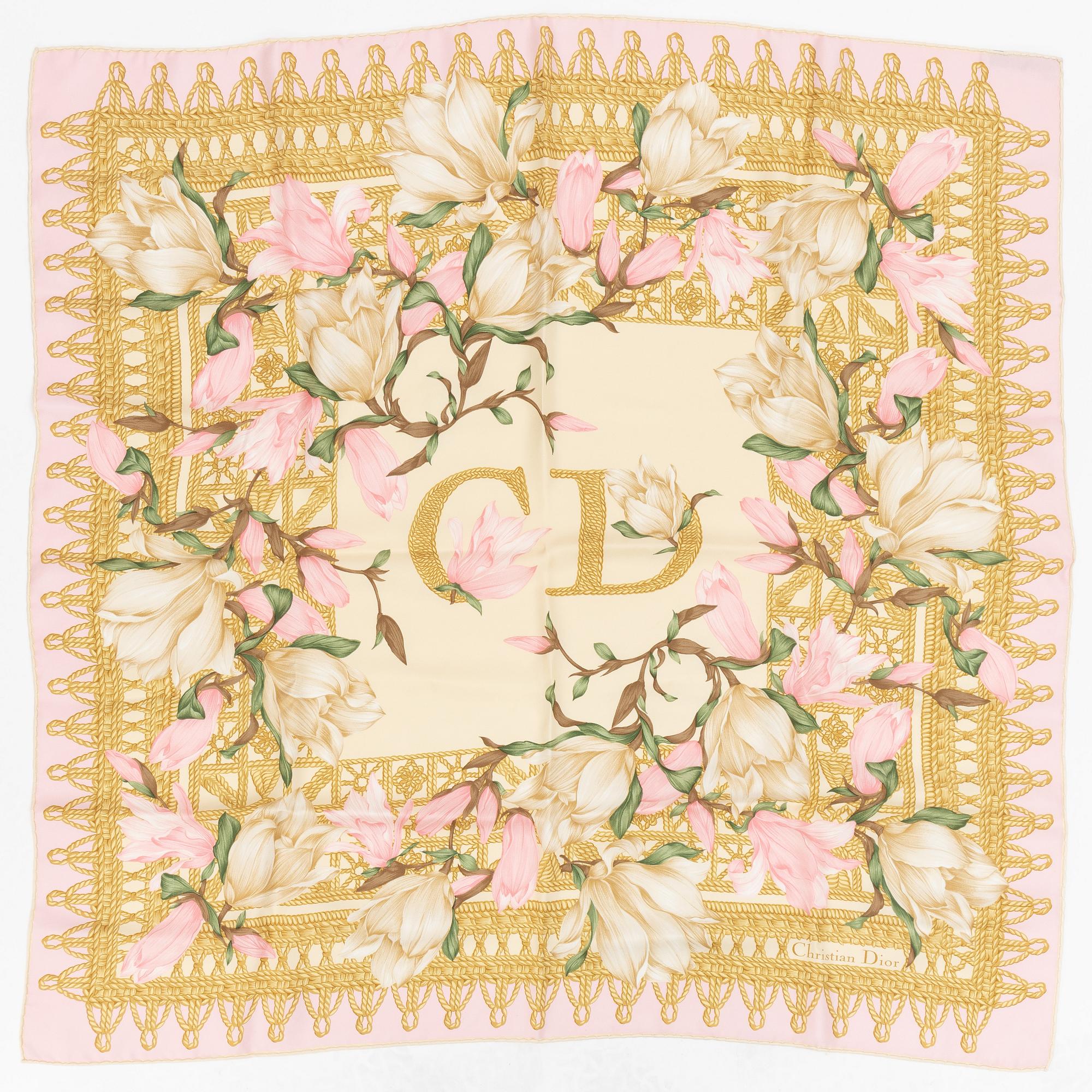 Christian Dior, scarf.