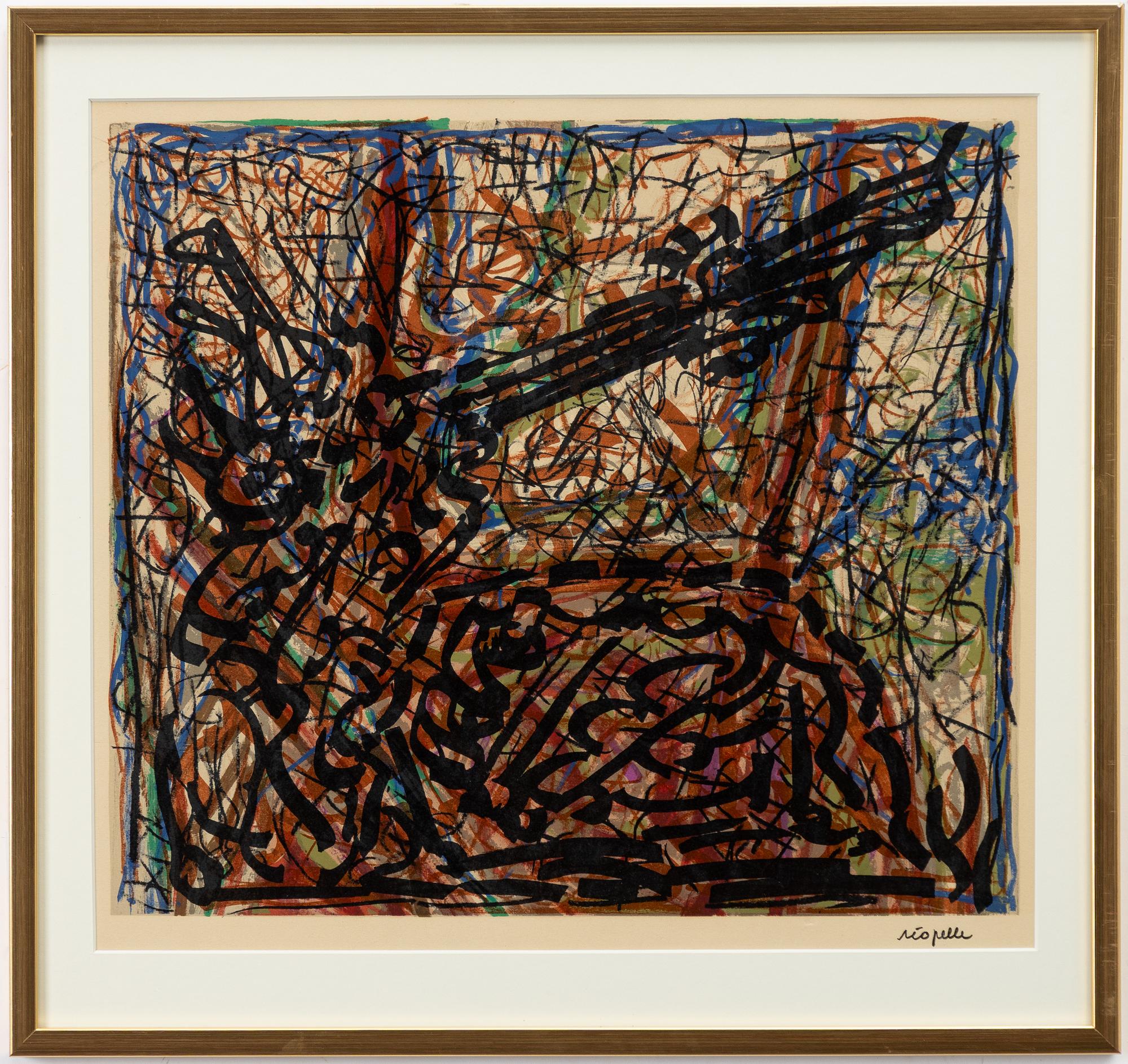 Jean-Paul Riopelle, "Animal couché".