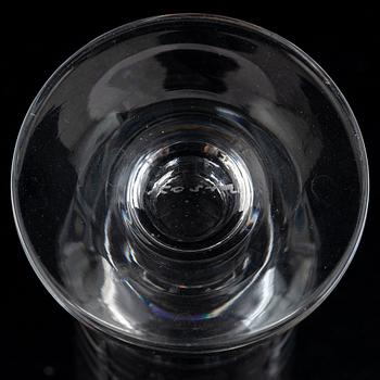 A glass service, 69 pcs, from Kosta, 20th century.