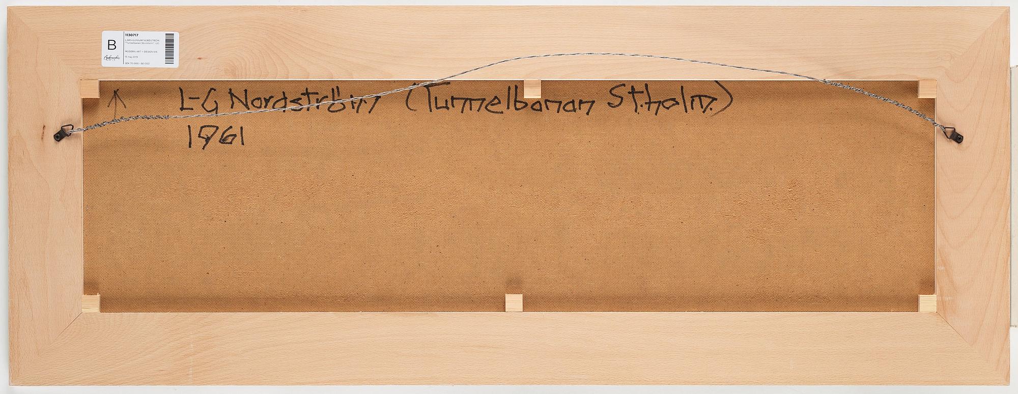 Lars-Gunnar Nordström, "Tunnelbanan Stockholm".