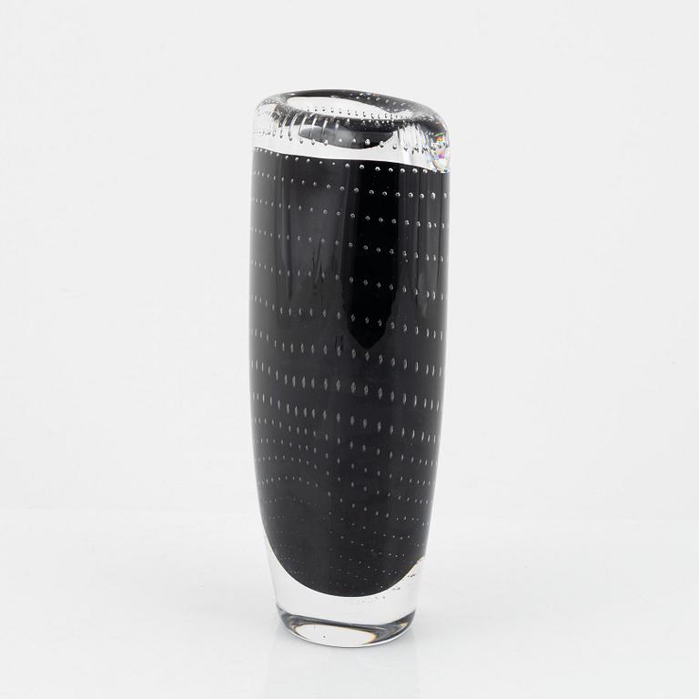Vicke Lindstrand, a glass vase, Kosta.