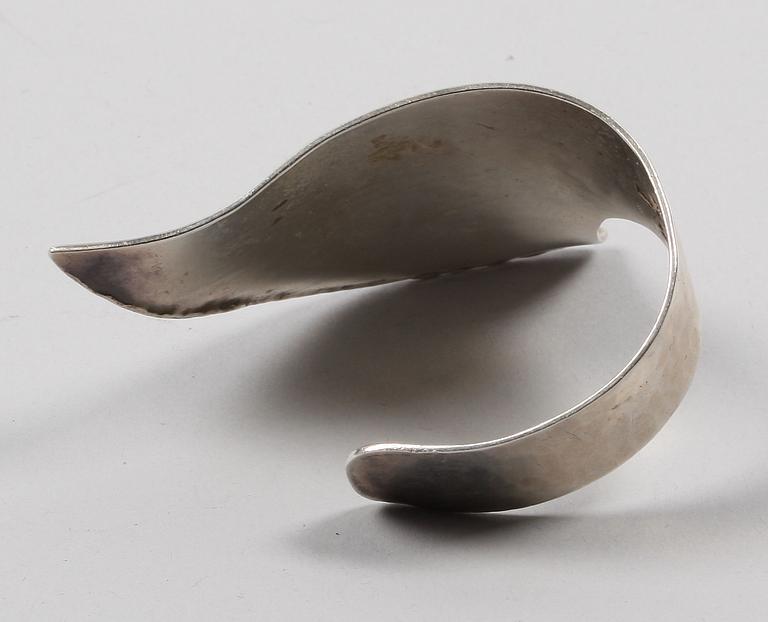 ARMBAND, silver. Rey Urban, Stockholm 1972.