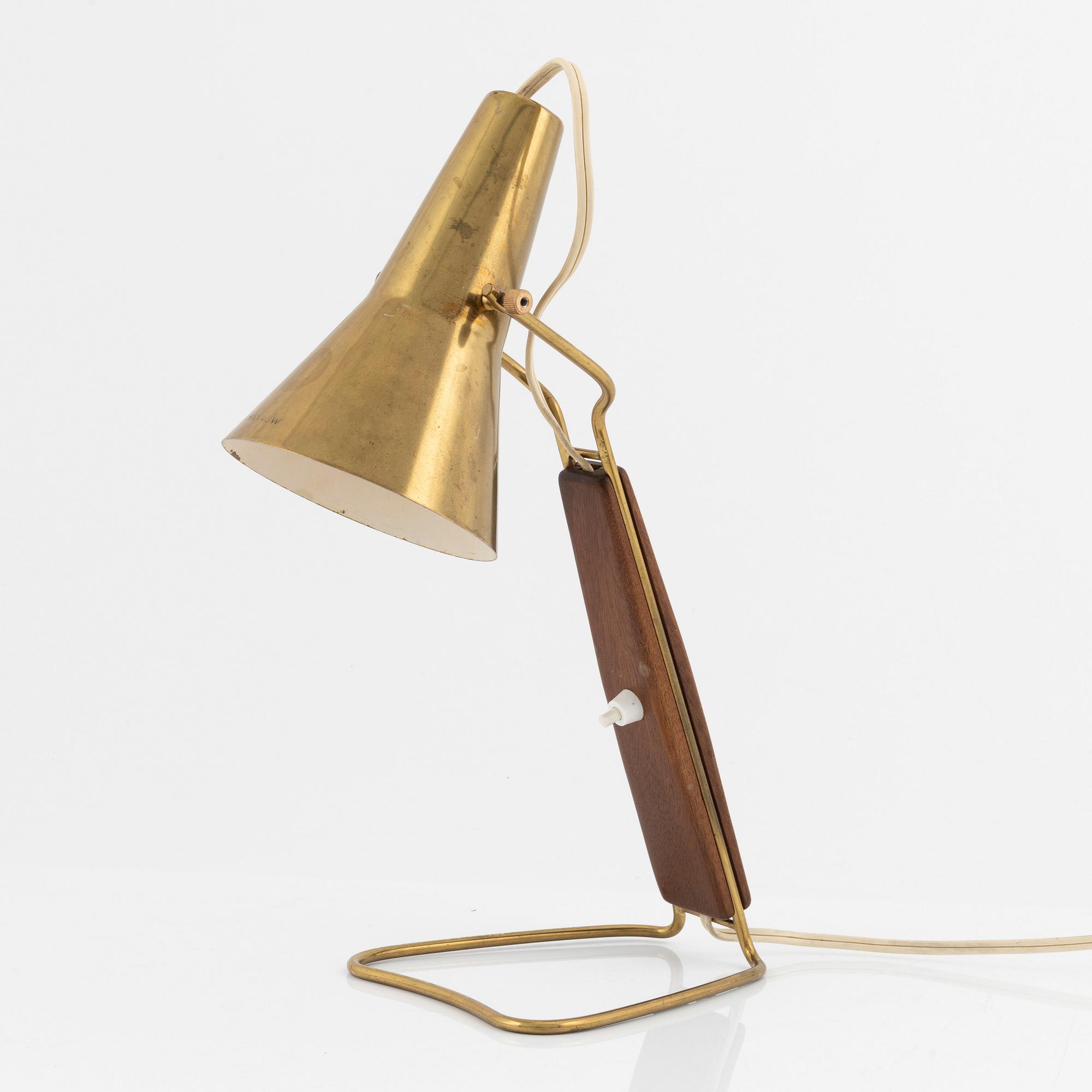 Hans Bergström, bordslampa, Asea Belysning, 1950-tal.