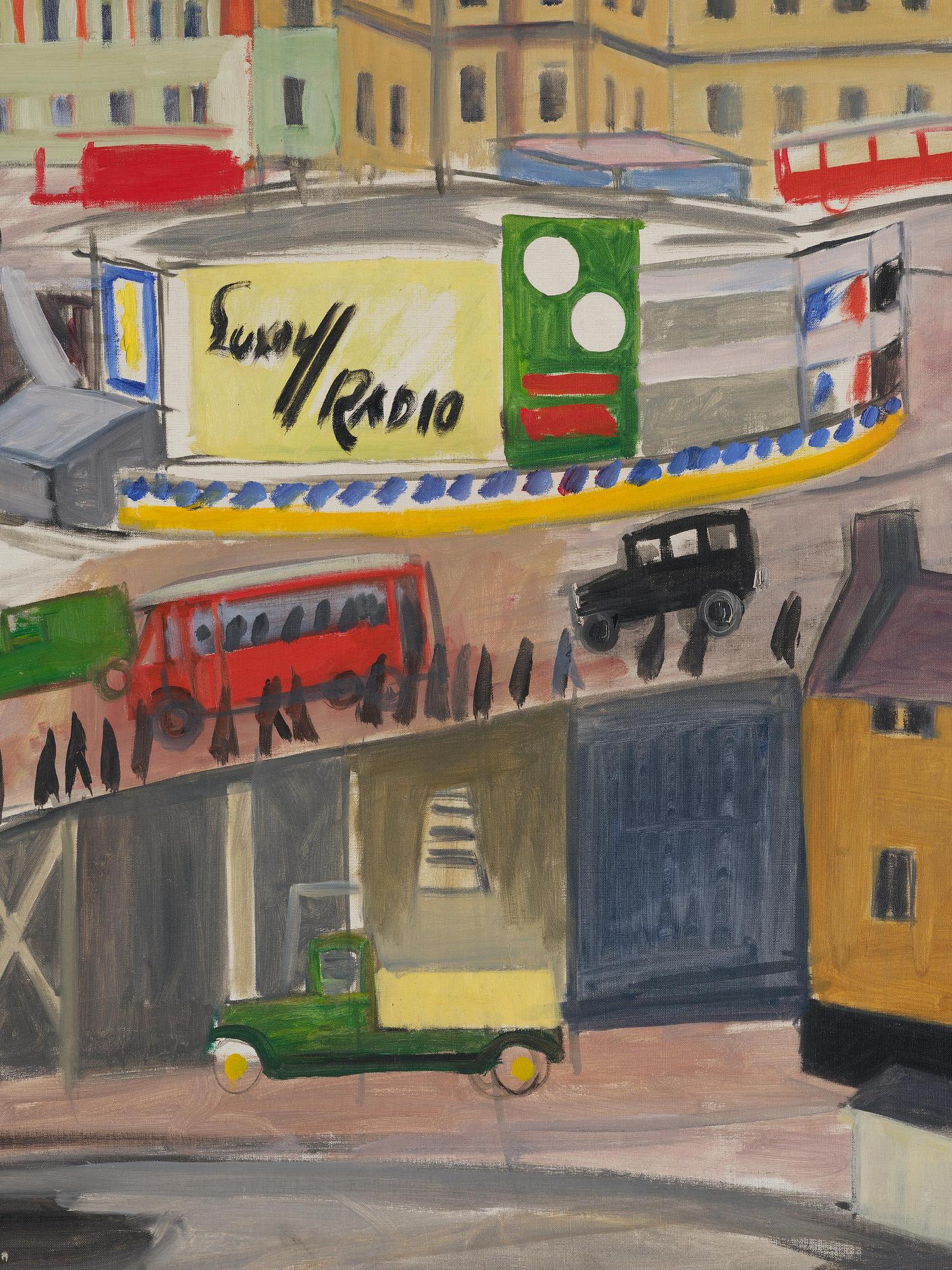 Hilding Linnqvist, "Slussbygget".
