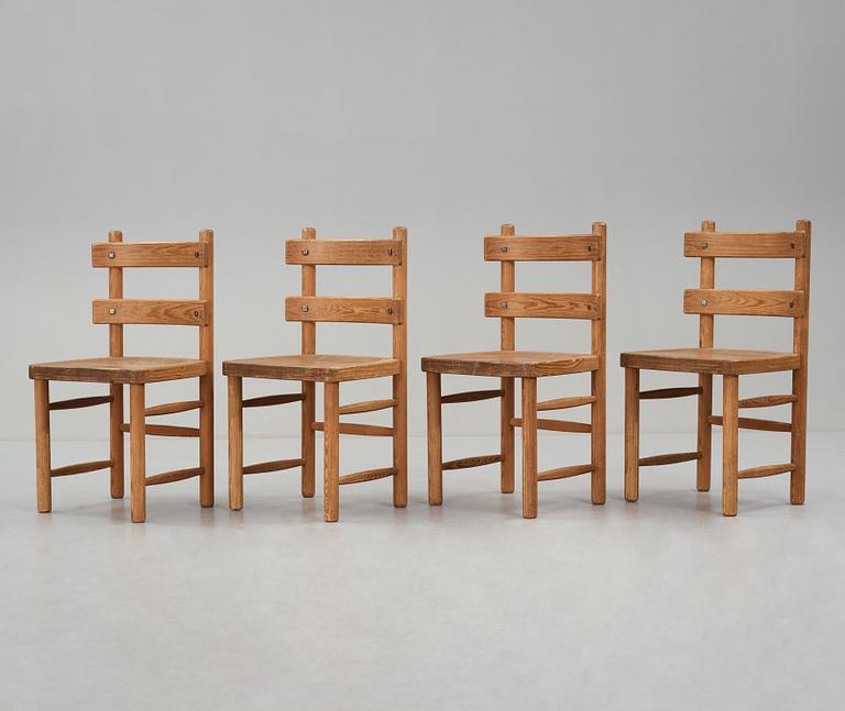 Axel Einar Hjorth, stolar, 4 st, "Sandhamn", Nordiska Kompaniet 1933.