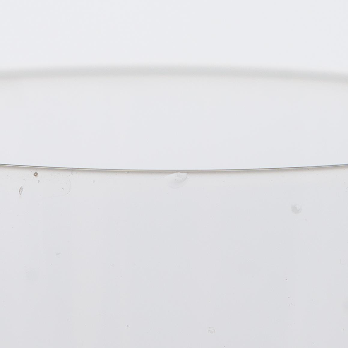 Heikki Orvola, Seven "Aurora" champagne glasses produced by Arabia, Finland in the late 20th century.