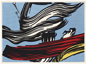 305. Roy Lichtenstein, "Brushstrokes".