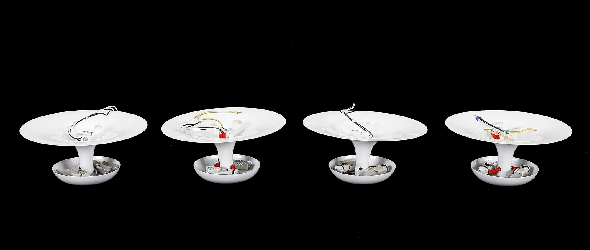 VÄGG/TAKLAMPOR, 4 st, Vibia, Spanien, 2000-tal.