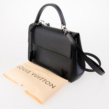LOUIS VUITTON Black Epi Cluny BB Bag.