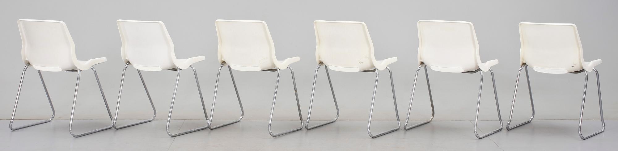 STOLAR, 6 st, Svante Schöblom, Overman, Sverige, 1900-talets andra hälft.