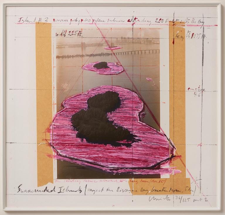 Christo Vladimirov Javacheff, "Surrounded Islands, Project for Biscayne Bay, Greater Miami, Florida".