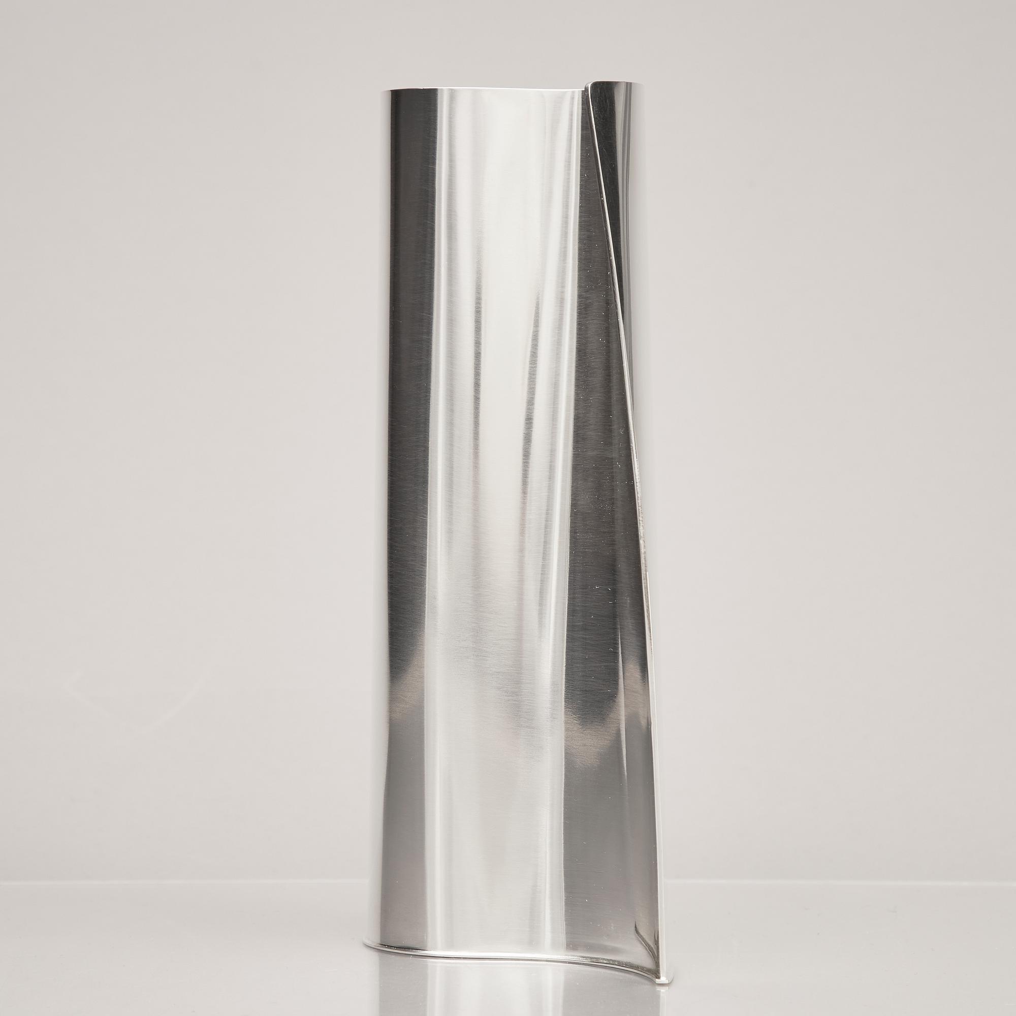A sterling silver vase, mark of Rolf Lindståhl, Stockholm 2013.