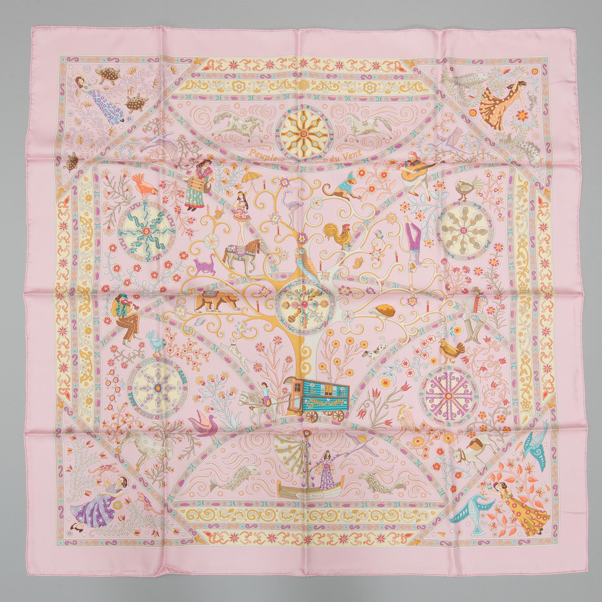 SCARF, "Peuple du Vent", Hermès.