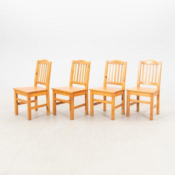 Sam Larsson dining set, 5 pieces, 1970s.