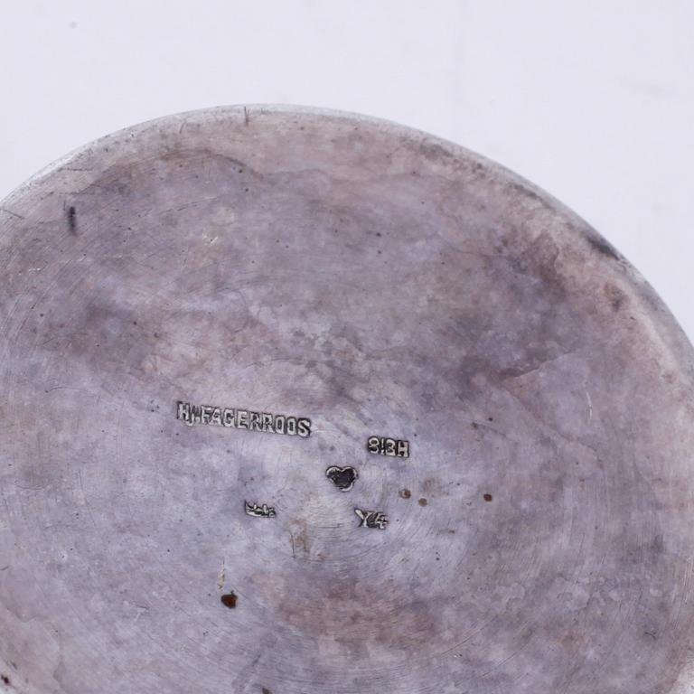 PARTI SILVER, 7 delar, tot vikt 700 gram.