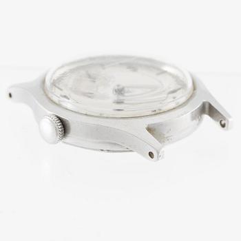 Patek Philippe & Co, "565 Steel", "Sector Dial", ca 1943.