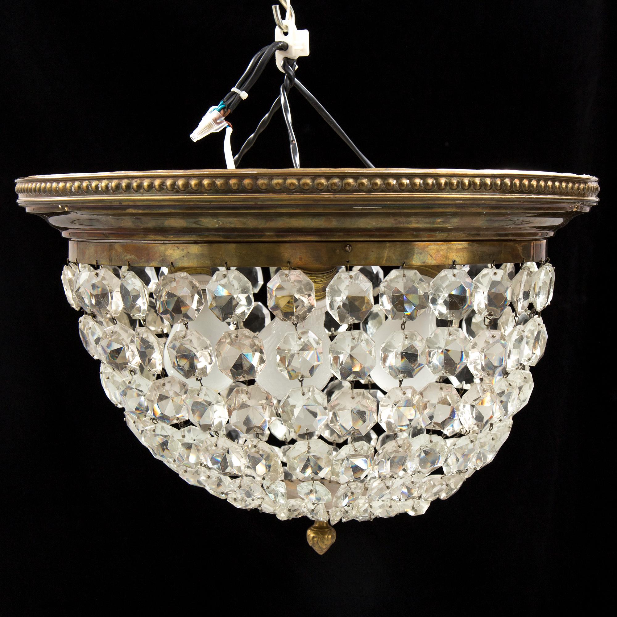 A first half of the 1900s ceiling light.