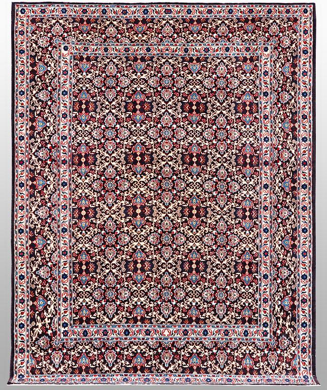 A carpet, Moud, ca 286 x 200 cm.