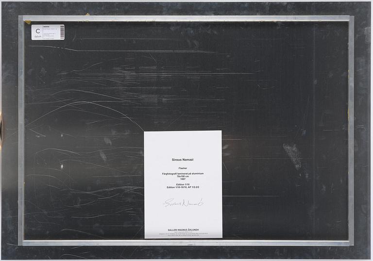 Sirous Namazi, "Flasher", 1997.