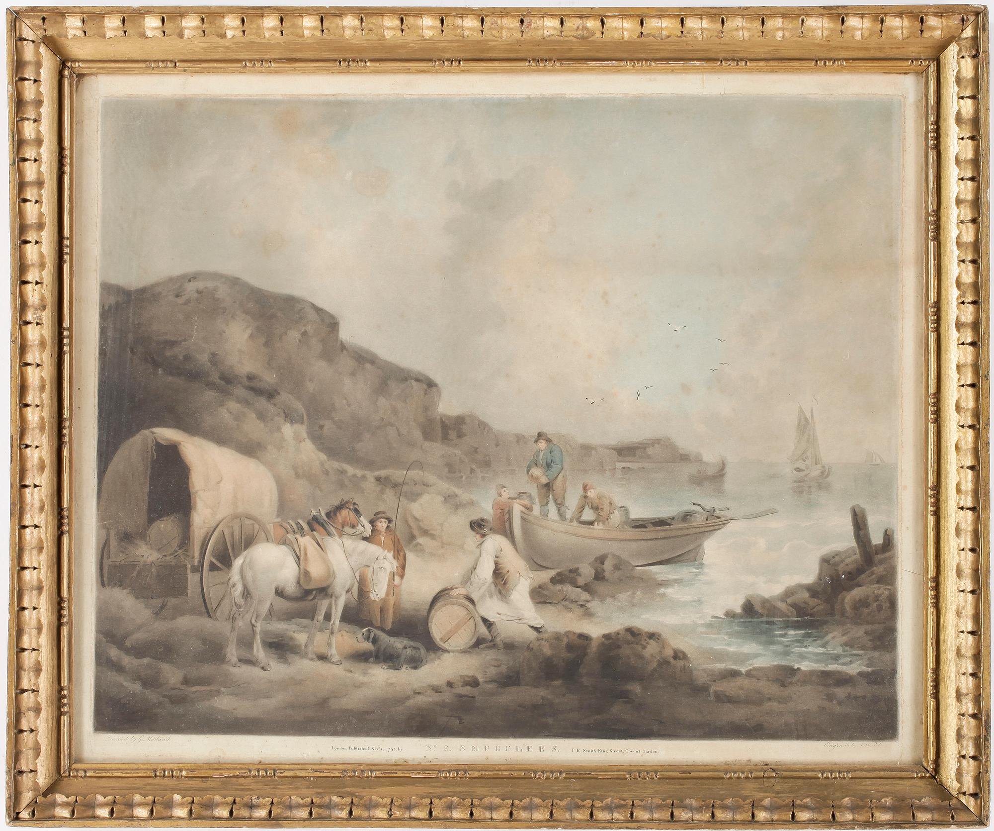 RAMAR, två stycken, tidigt 1800-tal.