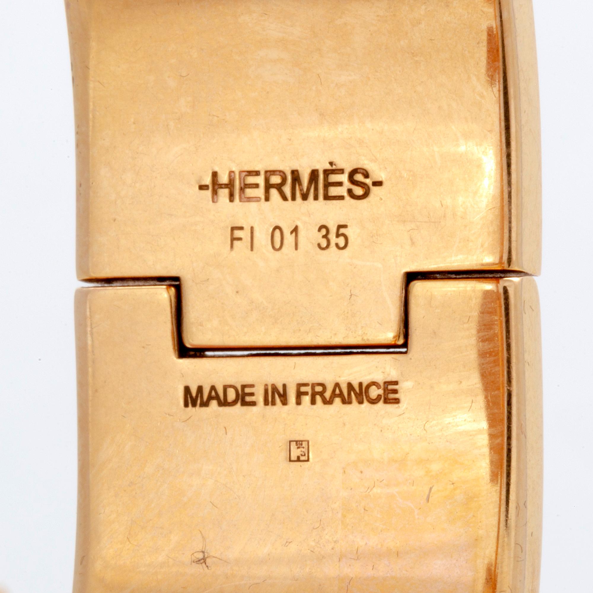 Hermès, armband Clic Clac.