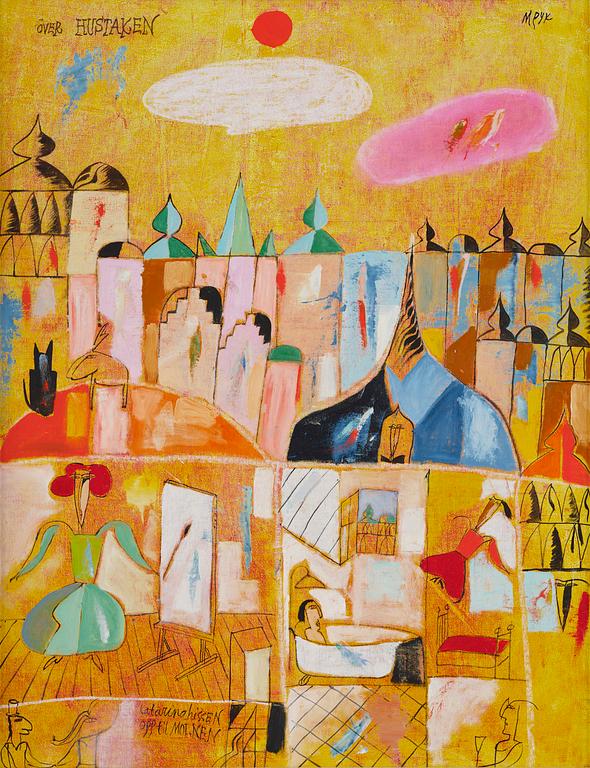 Madeleine Pyk, "Över hustaken".