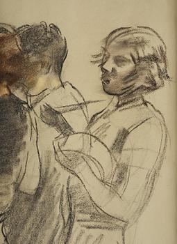 Lotte Laserstein, Children playing music.