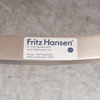Poul Kjaerholm,  a pair of PK 22 lounge chairs for Fritz Hansen.