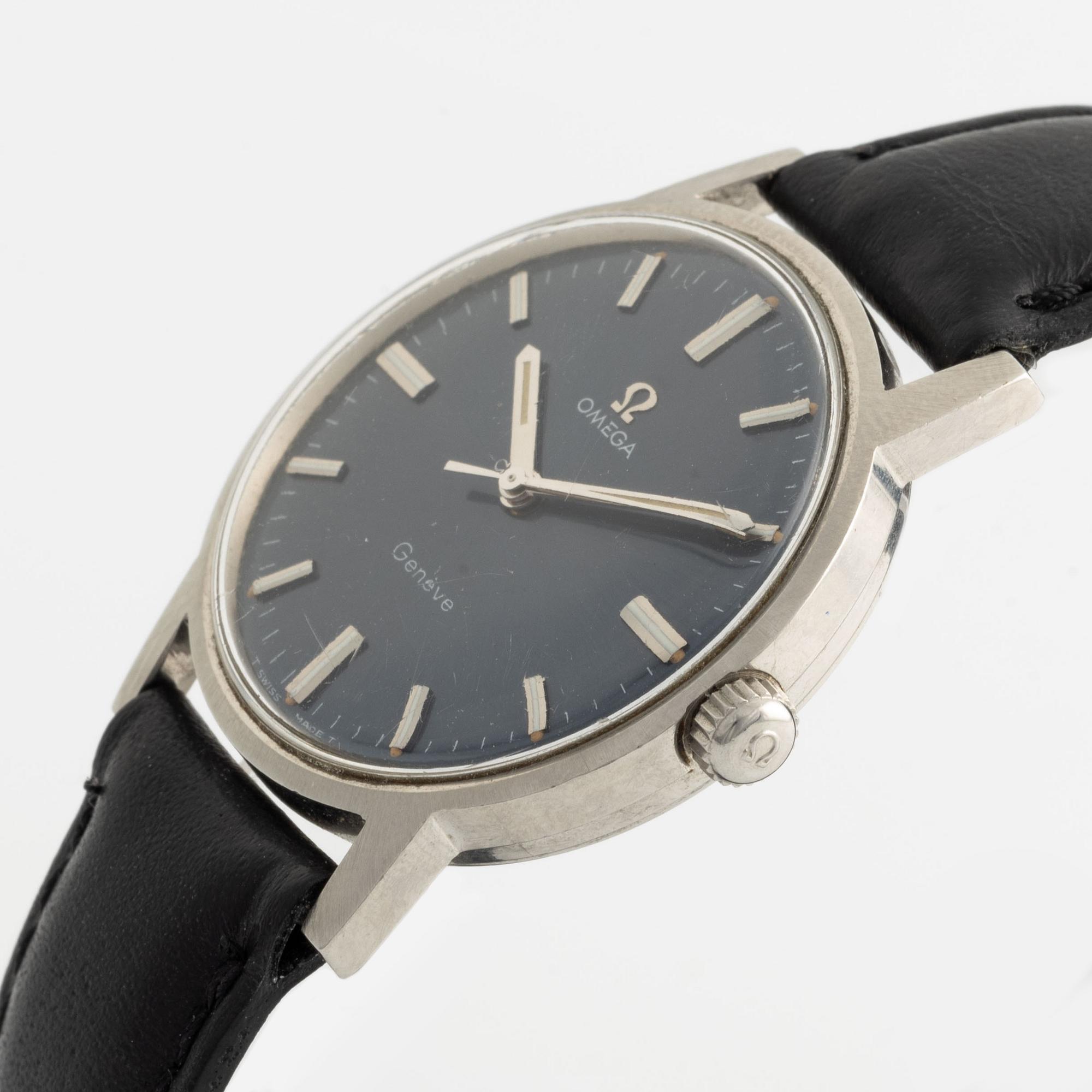 Omega, Genève, wristwatch, 35 mm.